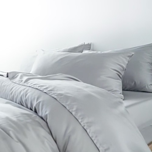 Ecosa Bamboo Pillowcase Grey